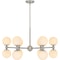 Quoizel Elser Chandelier 12 Lights Brushed Nickel PCELS5031BN - alternate 1